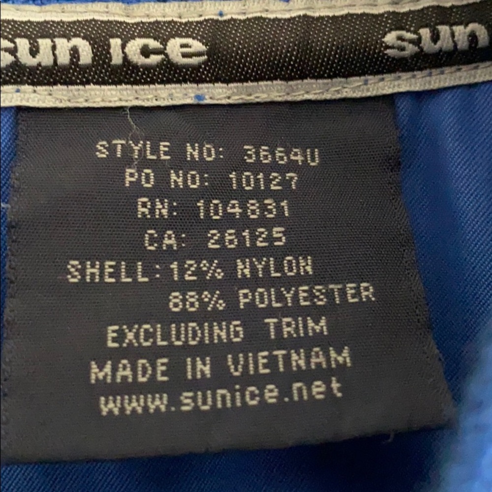 Sunice blue wind jacket - Picture 3 of 7